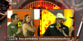 Ventilan a parrillero que compra a la producción con comida