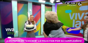 Gran sorpresa para 'Chicken' para celebrar su cumpleaños
