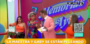 Gaby Quiroga cachetea a La Maestra Resurrección