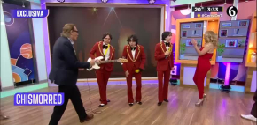 Cumbia Pedregal visita el estudio de 'Chismorreo'