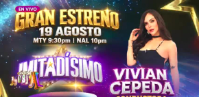 Vivian Cepeda la conductora de 'Imitadísimo'
