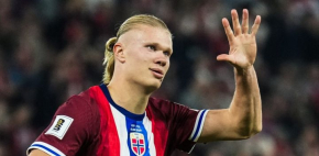 Erling Haaland así es captado en su regreso a Noruega