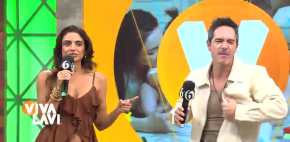 Aislinn Derbez y Mauricio Ochmann llegan a 'Vivalavi'