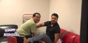 Así fueron captados 'Chencho' y André en camerinos