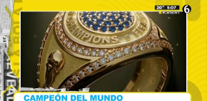 Campeón del mundo recibirá anillo conmemorativo