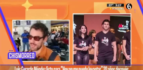Luis Gerardo Méndez prepara homenaje de “Hoy No Me Puedo Levantar”
