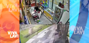 Fuertes vientos arrastran cuna con todo y niña