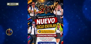 Chavana y 'Es Show' entregan útiles escolares