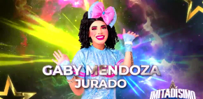 Gaby Mendoza la nueva juez de lujo de 'Imitadísimo'