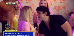 Nataly pone nervioso a este participante