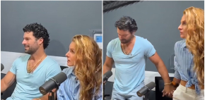 Adrián Di Monte abandona entrevista tras ser confrontado
