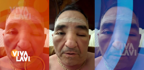 Enesto Chavana aparece irreconocible en redes sociales