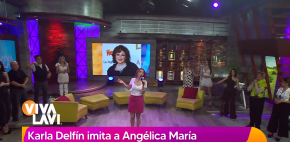 Karla Delfín, jueza de 'Imitadísimo' sorprende con su talento