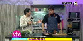 Victor Espino arruina su propia receta de cocina