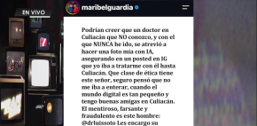Maribel Guardia expone a supuesto doctor fraude