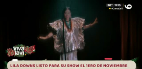 Lila Downs habla de su próximos conciertos