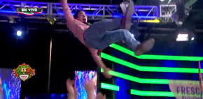 Tremendo susto de Emilio al lanzarlo