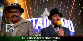 Billy se escuda en no conocer al personaje