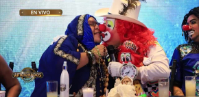 El payaso Cupy y Doña Católica en planes de matrimonio