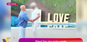 Miguel Díaz se casa con el amor de su vida