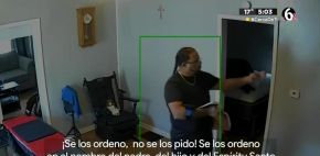 Poltergeist queda captado en video
