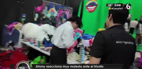 Fuerte Molestia de Jimmy en Imitadisimo
