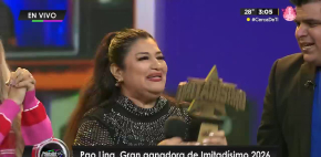 Pao Lina ganadora de Imitadisimo.