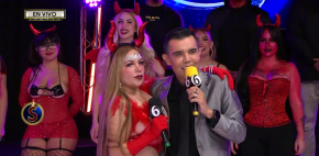 Ángel Castro es tentado por chica de 'Es Show'