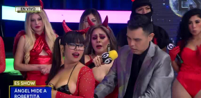 Ángel Castro mide a Robertita y pasa todo esto