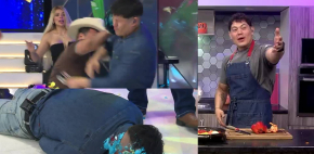 Víctor Espino reacciona al fuerte pastelazo de 'Mafioso'
