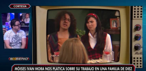 Moisés Ivan Mora y su experiencia en 'Una Familia de Diez'