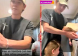 Hombre enfurece tras ver a padre acompañar a sus hijas al baño de mujeres