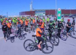 Se lleva a cabo rodada ciclista