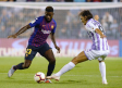 Dembele da victoria al Barcelona ante un Valladolid valiente y entregado