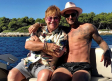 Así celebran David Beckham y Elton John 25 años de amistad