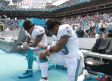 Surgen las primeras protestas durante el himno en NFL 2018