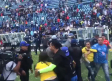 Entre broncas, poca seguridad ¡y robo de pasto! Así acabó duelo en el Azul