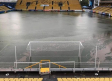 ¡Se nos ahoga el Gran Pez! lluvias inundan estadio de Dorados