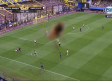 Un insecto roba cámara en la Final de la Copa Libertadores