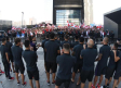 Aficionados de River alientan a su equipo previo a Final de Libertadores