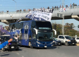 Afición albiazul recibió a Rayados con 'pasillo de la ilusión'