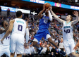 Harrison Barnes de los Mavericks fue cambiado en pleno partido a los Kings