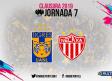 Sigue el MINUTO A MINUTO del partido entre Tigres y Necaxa