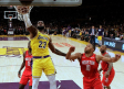 LeBron James lidera remontada para que Lakers venciera a los Rockets de Houston