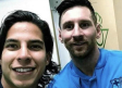 Diego Lainez se retrata con Lionel Messi tras partido Betis vs Barcelona