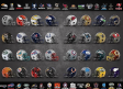 Diseñador modifica cascos de NFL basado en la franquicia Marvel