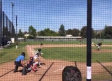 Una paloma es destrozada tras recibir pelotazo en juego de beisbol