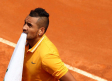 Nick Kyrgios hace berrinche y es descalificado del Abierto de Italia