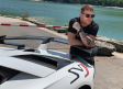 'Canelo' Álvarez presume su Lamborghini en Monaco