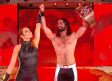 Seth Rollins, con ayuda de su novia Becky Lynch, mantiene el título Universal de la WWE